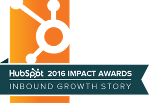 HubSpot 2016 impact award
