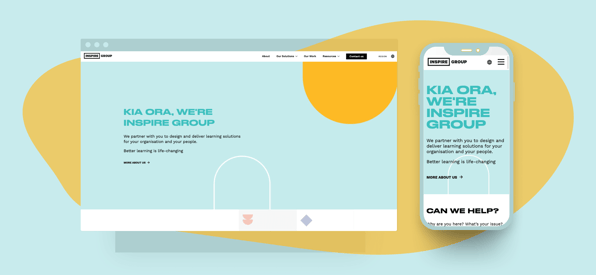 Inspire Group Website Transformation