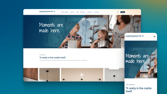 Mastercraft Kitchens: Website Transformation