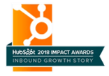 Hubspot 2020 Impact awards